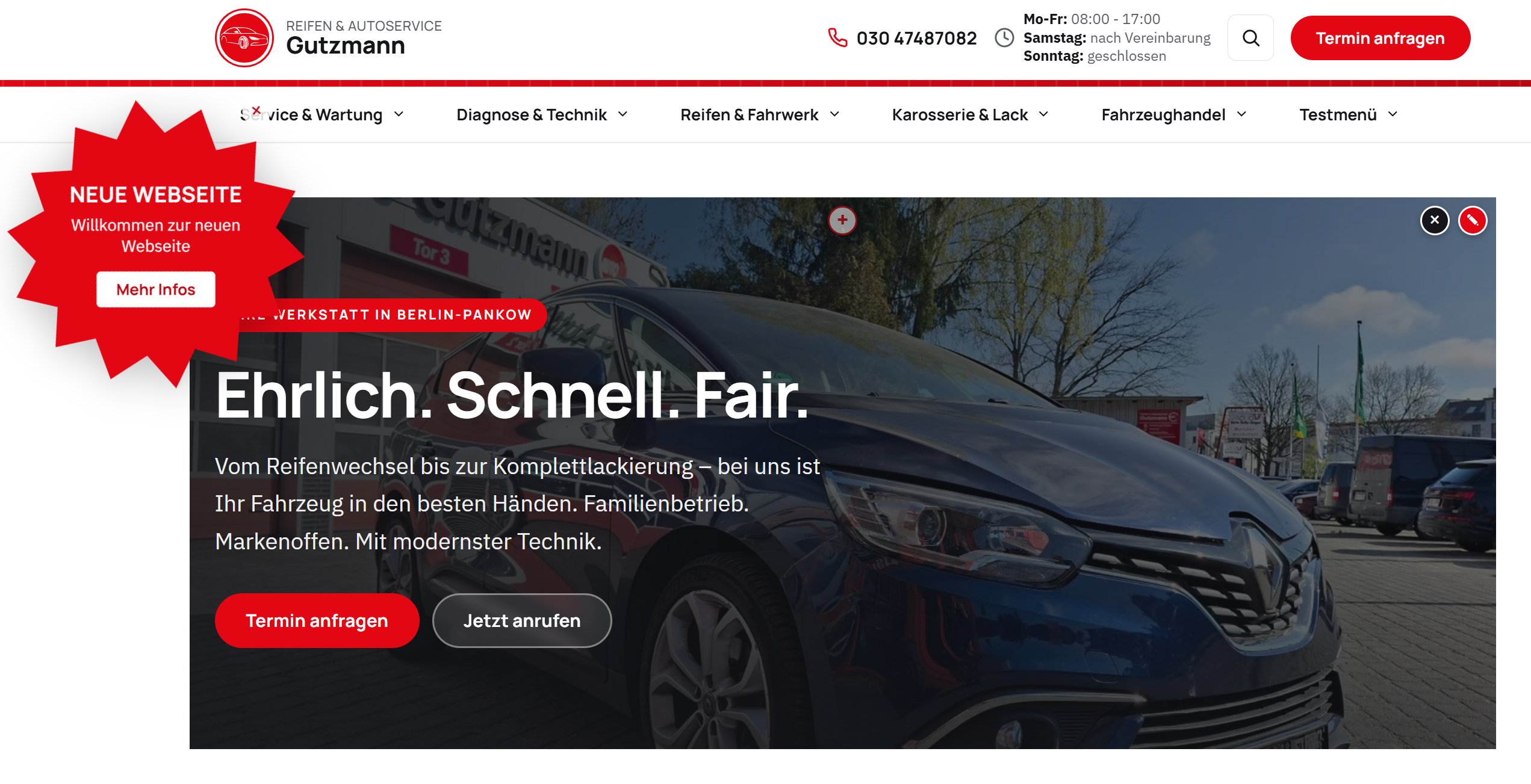 Neue Website